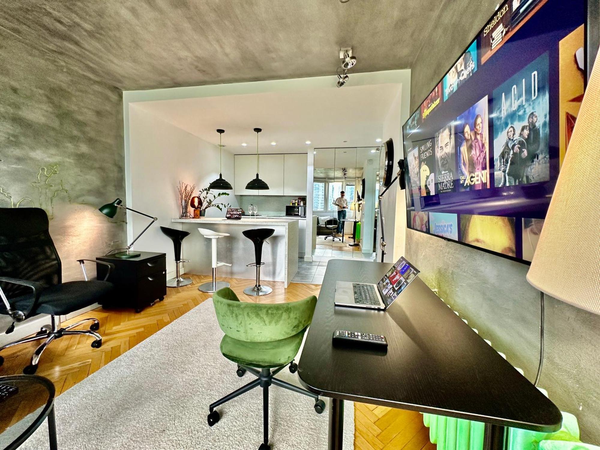 Palace 2 Wifi 600 Mbs 55'Tv Netflix Hbo 2Xmetro Appletv Varsó Kültér fotó